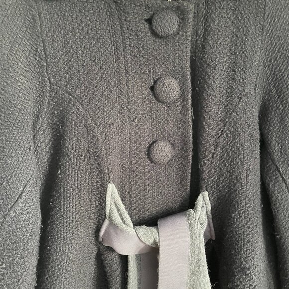 Vintage Mercer and Madison Button Tie Jacket w Cropped Sleeve - Picture 8 of 8